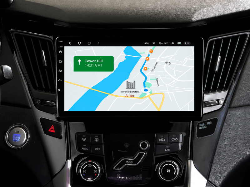 Buy Gazer T6009-YF/H Multimedia System to Hyundai Sonata 6 (YF) 2009-2014