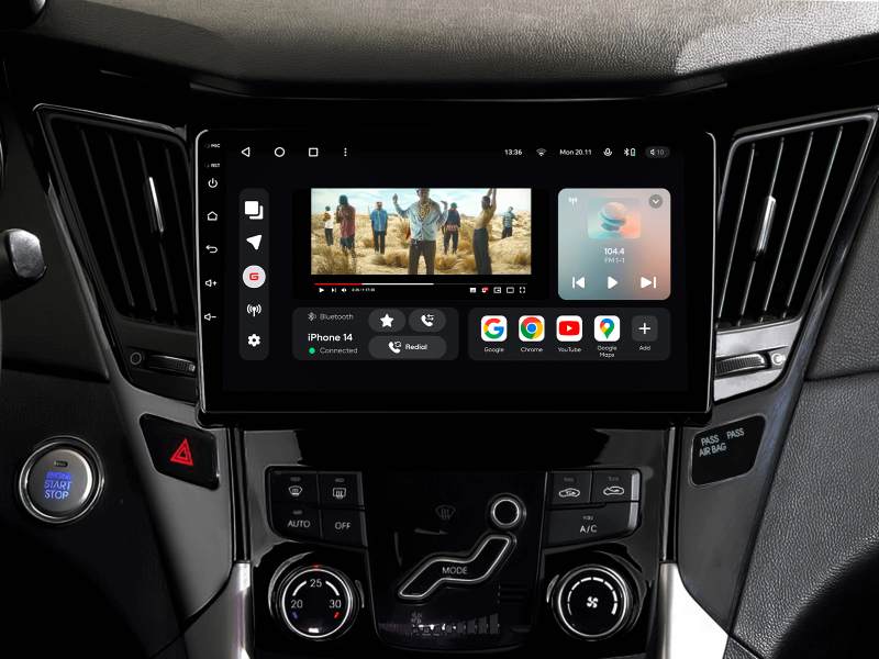 Buy Gazer T6009-YF/H Multimedia System to Hyundai Sonata 6 (YF) 2009-2014