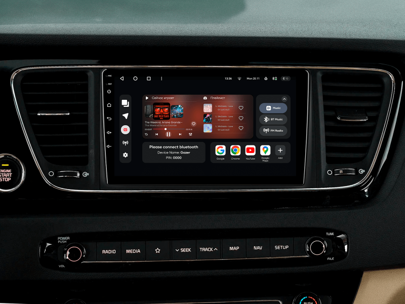 Buy Gazer T6009-YP/H Multimedia System to KIA CARNIVAL 3 (YP) 2014-2020