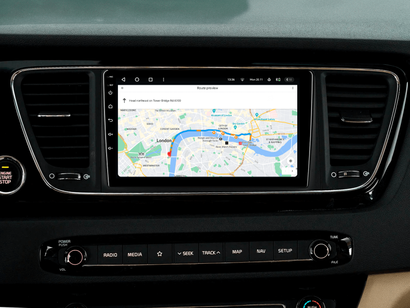 Buy Gazer T6009-YP/H Multimedia System to KIA CARNIVAL 3 (YP) 2014-2020