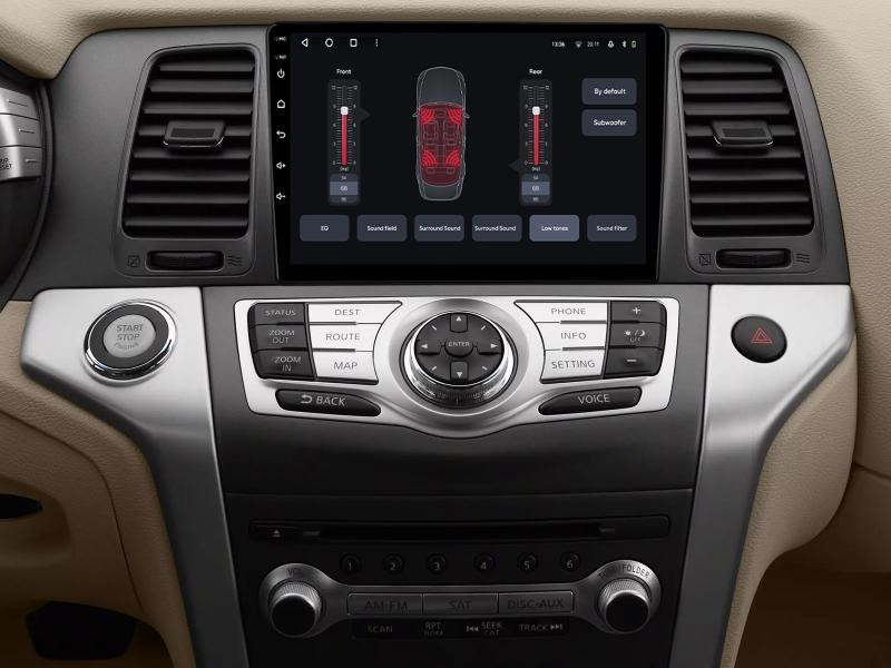 Buy Gazer T6009-Z50 multimedia system to Nissan Murano (Z50) 2002-2015