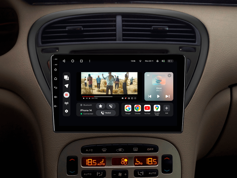 Buy Gazer T6009-Z8 multimedia system to Peugeot 607 2004-2010