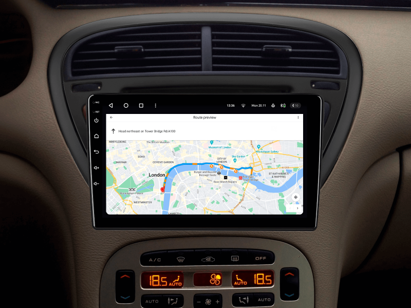 Buy Gazer T6009-Z8 multimedia system to Peugeot 607 2004-2010