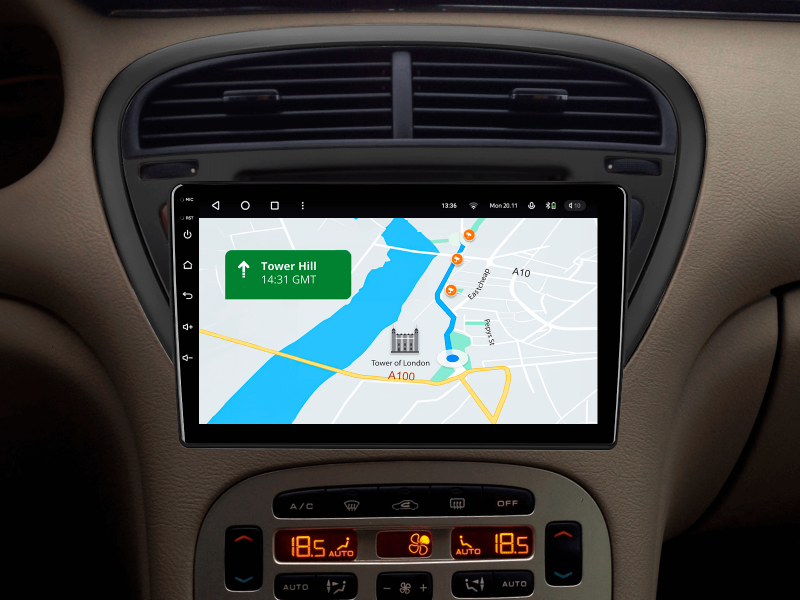 Buy Gazer T6009-Z8 multimedia system to Peugeot 607 2004-2010