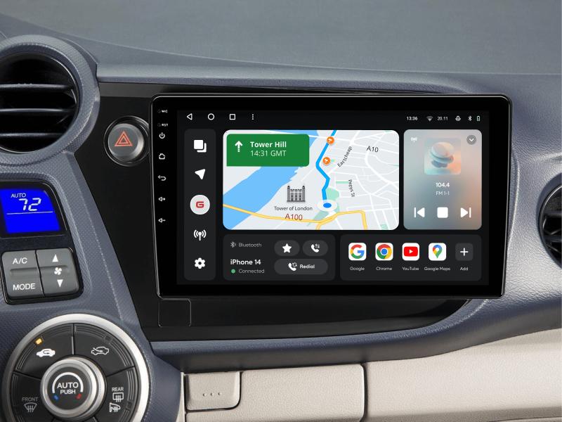 Buy Gazer T6009-ZE2 Multimedia System to Honda Insight 2 2009-2014