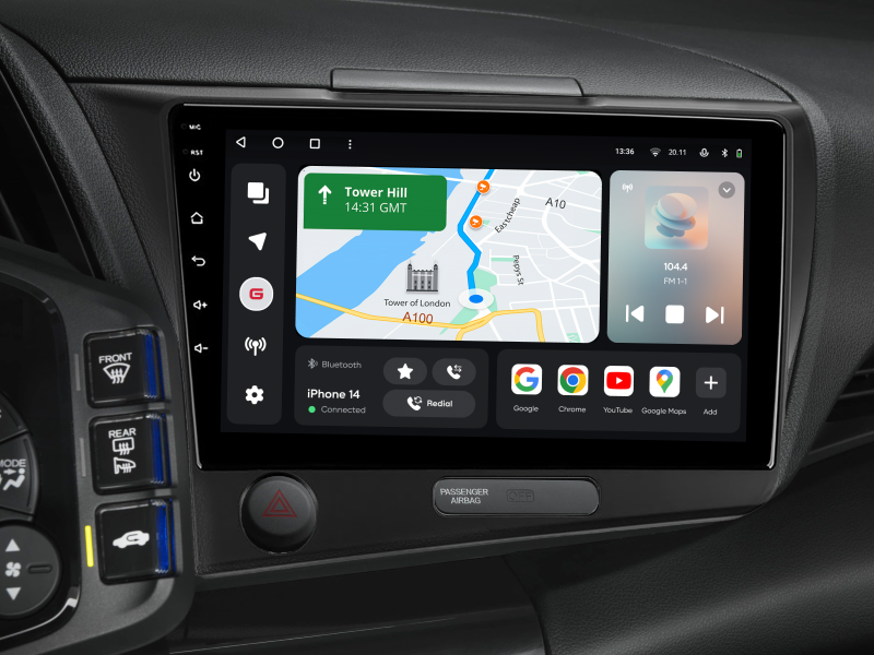 Buy Gazer T6009-ZF1 multimedia system to Honda Cr-Z 1 2010-2016