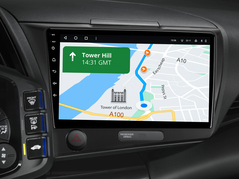 Buy Gazer T6009-ZF1 multimedia system to Honda Cr-Z 1 2010-2016