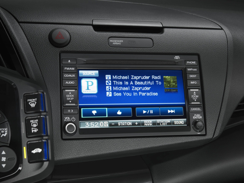 Buy Gazer T6009-ZF1 multimedia system to Honda Cr-Z 1 2010-2016