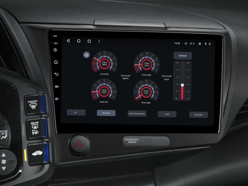 Buy Gazer T6009-ZF1 multimedia system to Honda Cr-Z 1 2010-2016