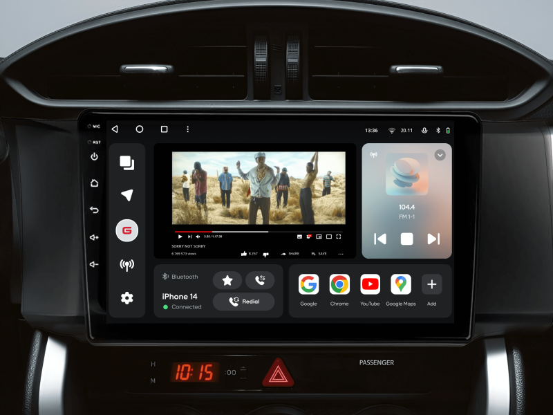 Buy Gazer T6009-Zn6 multimedia system to Subaru brz (Zn6) 2012-2016