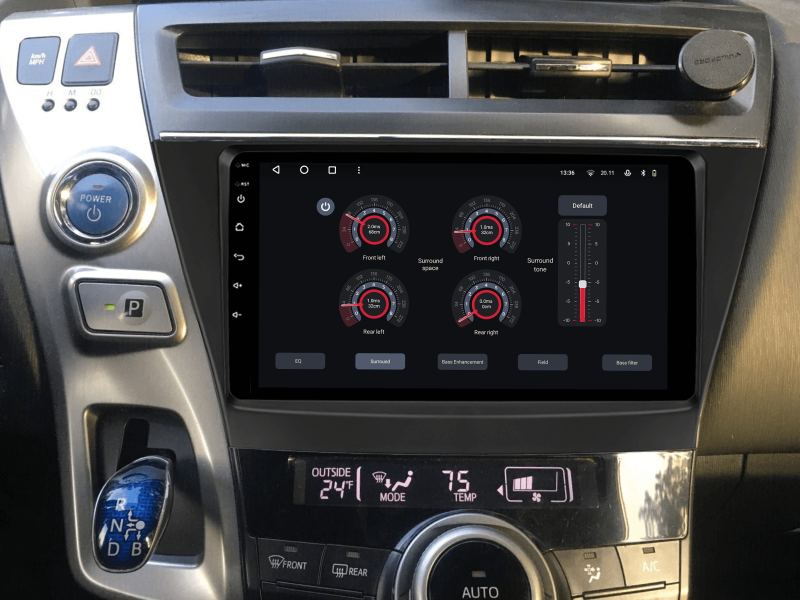 Купити Мультимедійна система Gazer T6009-ZVW40 до Toyota Prius V (ZVW40) 2012-2017