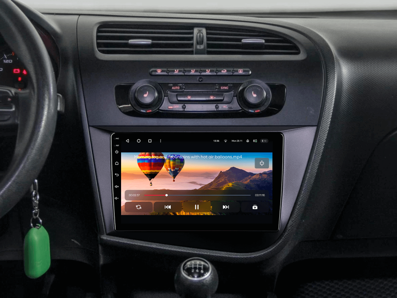 Buy Gazer T6509-1P Multimedia System to Seat Leon 2 (1p) 2005-2012