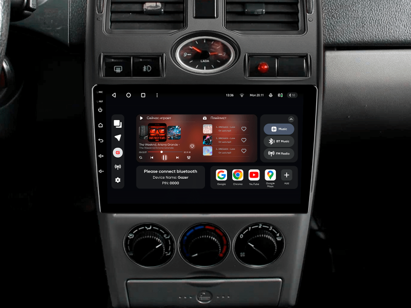 Buy Gazer T6509-2170 Multimedia System to Lada Priora 1 2007-2013