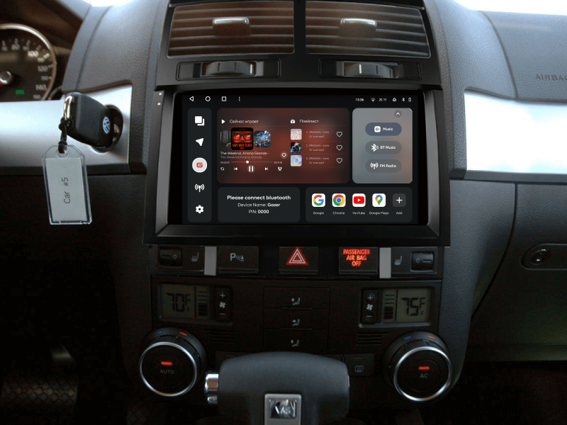 Купити Мультимедійна система Gazer T6509-7L до Volkswagen Touareg (7L) 2002-2010