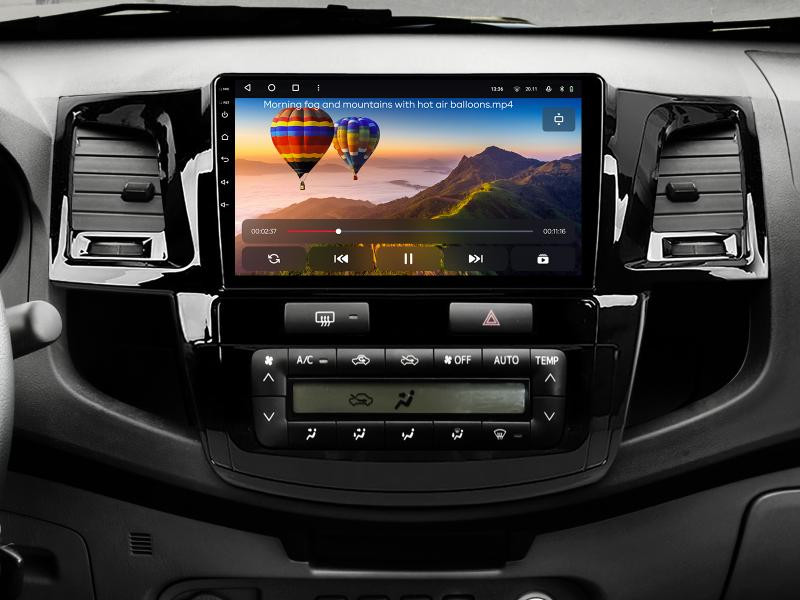 Buy Gazer T6509-An50 multimedia system to Toyota Fortuner 1 (An50, An60), Hilux Revo, Vigo 2008-2014