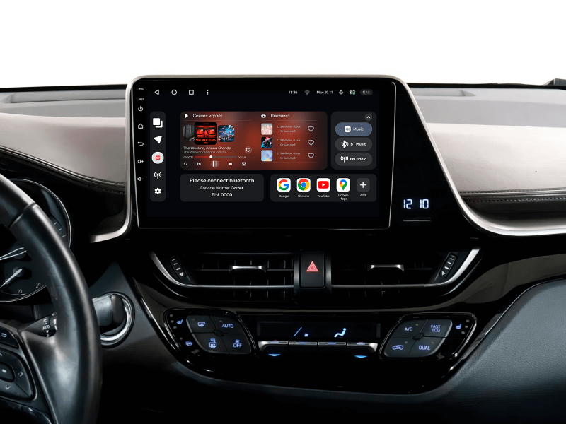 Buy Gazer T6509-AX10 multimedia system to Toyota C-HR (AX10) 2016-2020