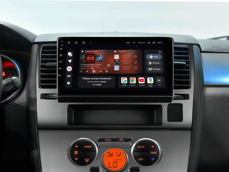 Buy Gazer T6509-C11 Multimedia System to Nissan Tiida 2004-2013