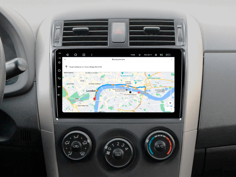 Buy Gazer T6509-E140 multimedia system to Toyota Corolla 10 (E140, E150) 2006-2013