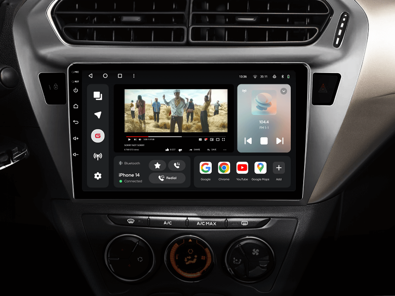 Buy Gazer T6509-Els Multimedia System to Citroen C-Lysee 2012-2016