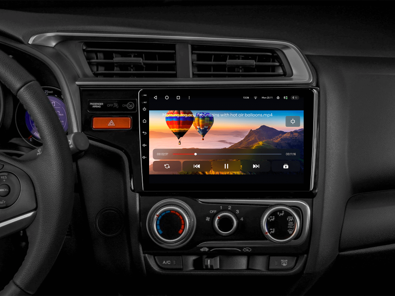 Buy Gazer T6509-HK/L Multimedia System to Honda Jazz 3 2015-2020, Fit 3 (GP, GK) 2013-2020