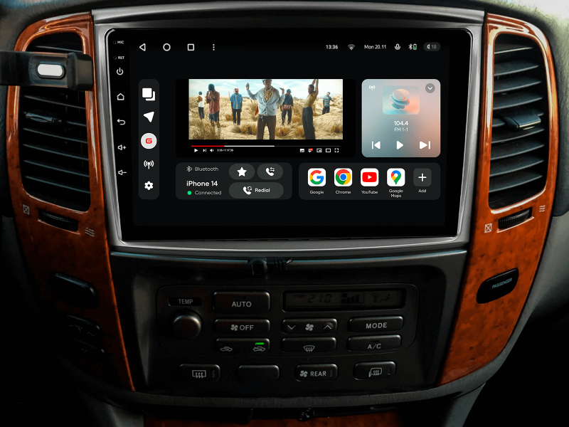 Купити Мультимедійна система Gazer T6509-J100 до Toyota Land Cruiser 100 (J100) 1998-2003