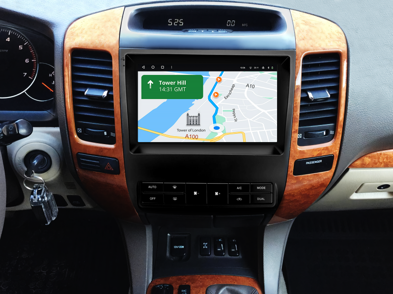 Buy Gazer T6509-J120 Multimedia System to Lexus GX470 (J120) 2002-2009