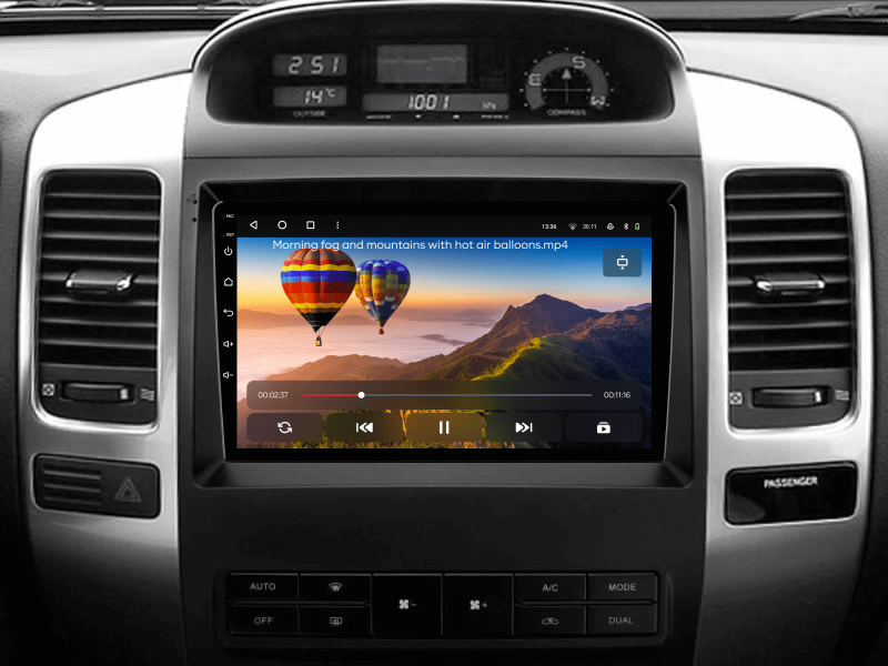 Buy Gazer T6509-J120 Multimedia System to Toyota Land Cruiser Prado 3 (J120) 2002-2009