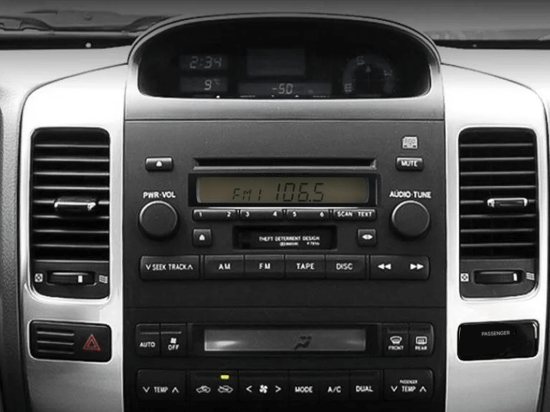 Buy Gazer T6509-J120 Multimedia System to Toyota Land Cruiser Prado 3 (J120) 2002-2009