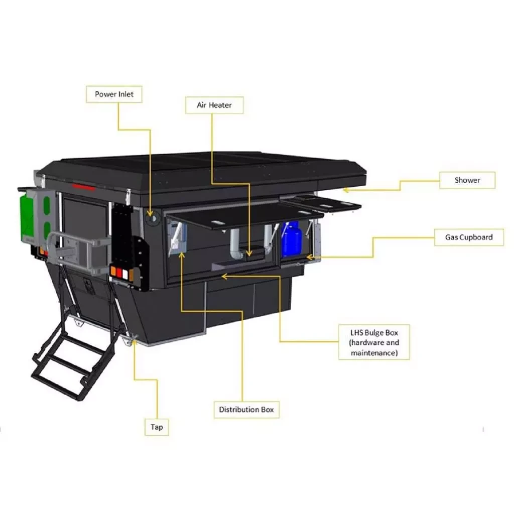 Купити Кунг-кемпер Alu-Cab сімейний сірий
