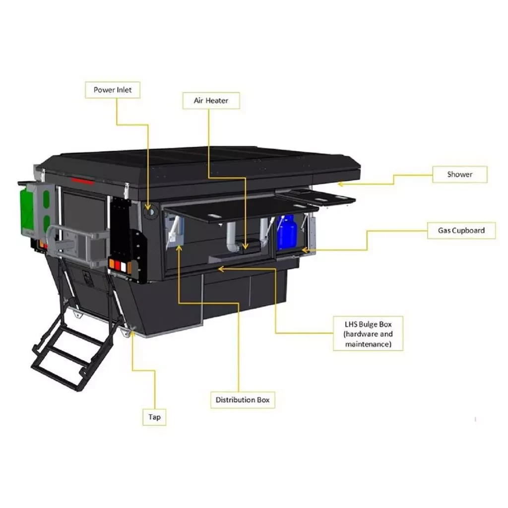 Купити Кунг-кемпер Alu-Cab Comfort чорний
