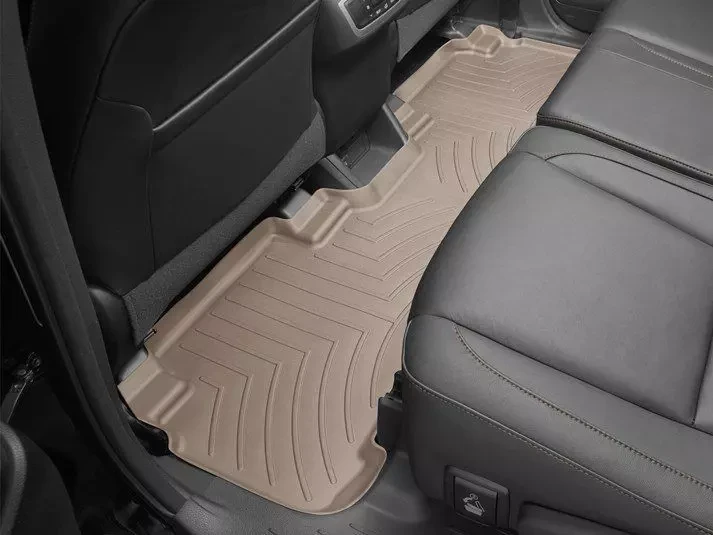 Купити Килимки гумові задні бежеві WeatherTech для Toyota Highlander 2014+ 456322