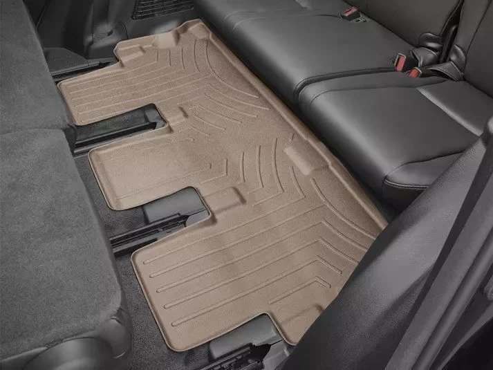 Купити Килимки гумові бежеві третій ряд WeatherTech для Toyota Highlander 2014+ 456323