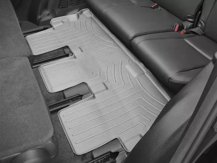 Купить Ковры резиновые серые третий ряд WeatherTech для Toyota Highlander 2014+ 466323