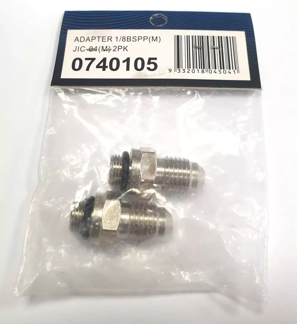 Buy Fitting adapter is straight from 1/8bsp on JIC-4 KT with 2 pcs. ARB 0740105