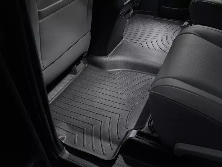 Купити Килимки гумові задні чорні WeatherTech для Toyota Sequoia 12+ (без ц. консолі) 440934