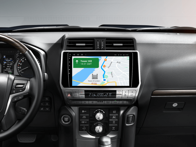 Buy Gazer T6509-J150F2 multimedia system to Toyota Land Cruiser Prado 150 2017-2018