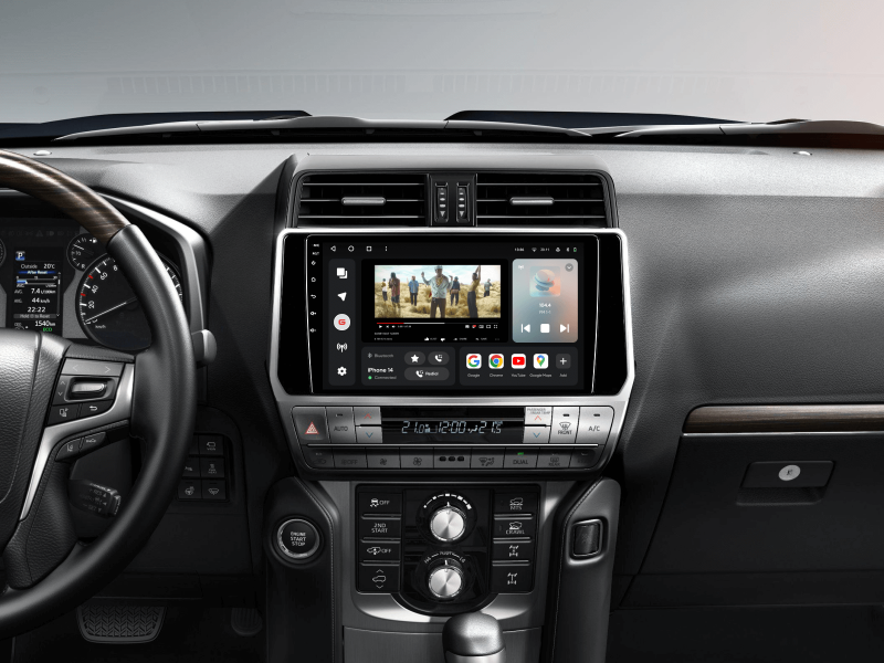 Buy Gazer T6509-J150F2 multimedia system to Toyota Land Cruiser Prado 150 2017-2018