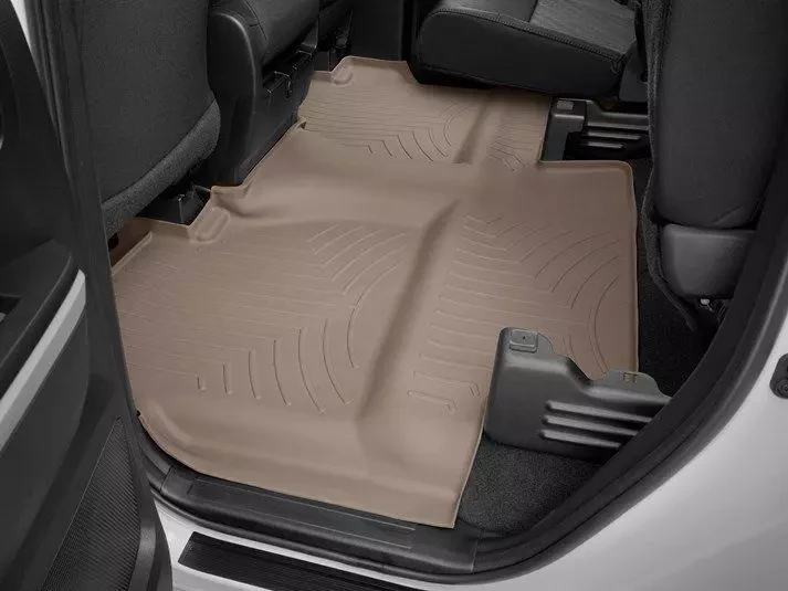 Buy Rugs rubber back beige weathertech for Toyota Tundra 12+ 450939
