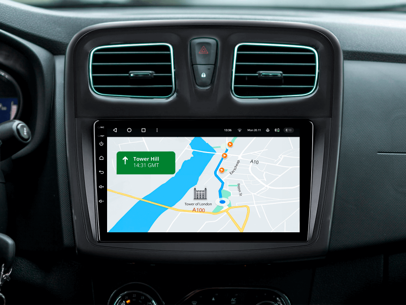 Buy Gazer T6509-L52 multimedia system to Renault Logan 2 (L52) 2012-2019, Sandero 2 2014-2019