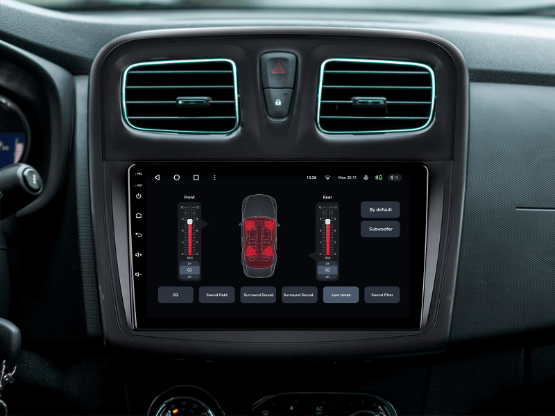 Buy Gazer T6509-L52 multimedia system to Renault Logan 2 (L52) 2012-2019, Sandero 2 2014-2019