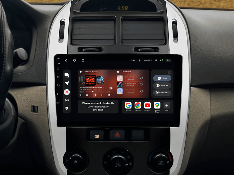 Buy Gazer T6509-Ld Multimedia System to Kia Cerato 1 (LD) 2004-2008