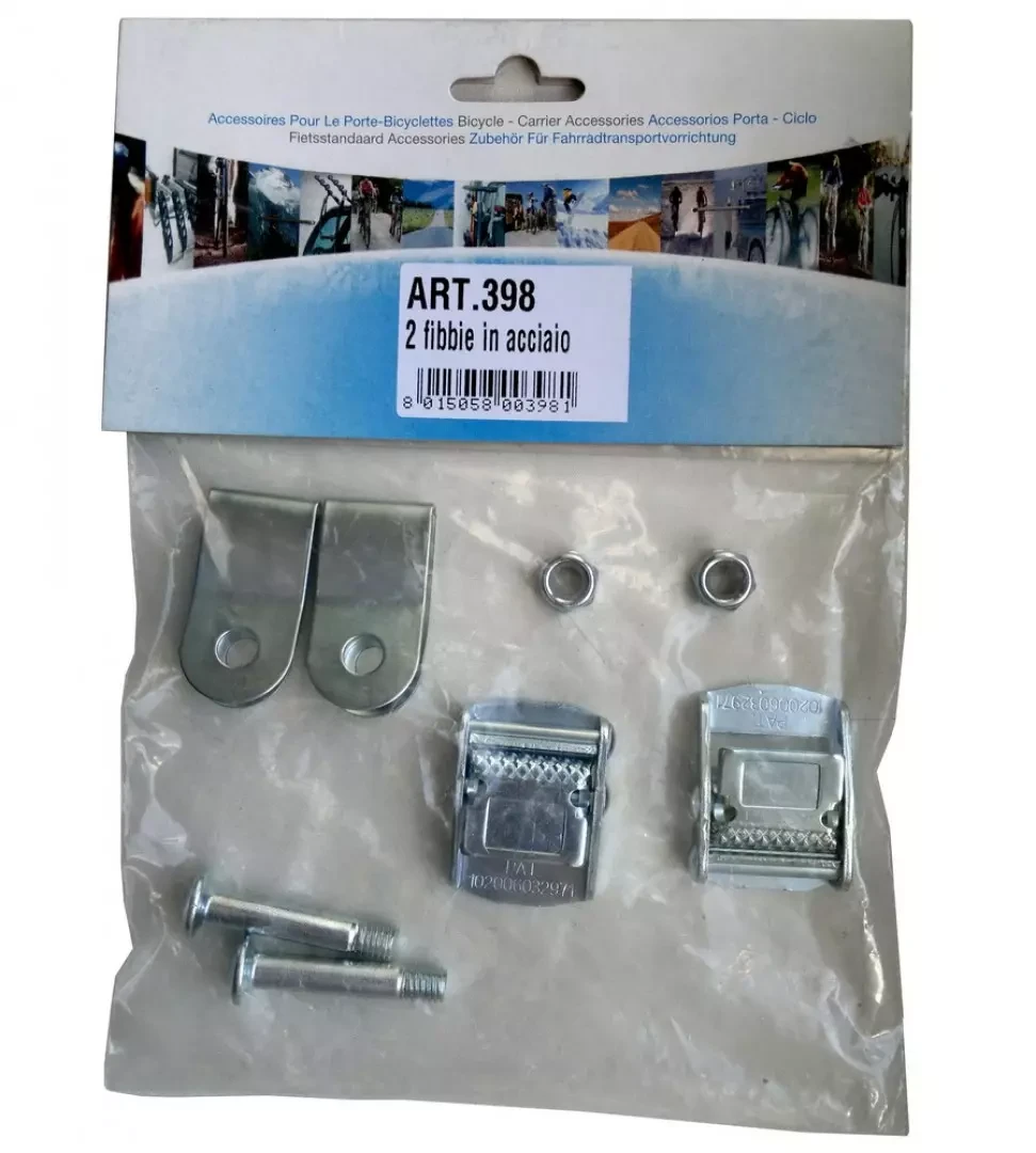 Купити Пряжки сталеві Peruzzo 398 Two Steel Buckles