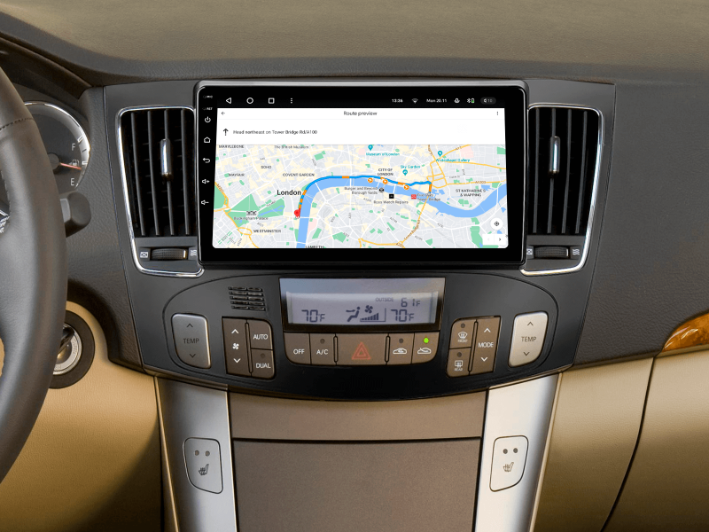 Buy Gazer T6509-NFF Multimedia System to Hyundai Sonata 5 (NF) 2008-2010