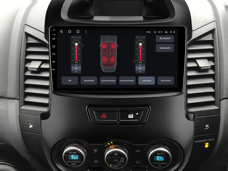 Buy Gazer T6509-P375 Multimedia System to Ford Ranger 2011-2016