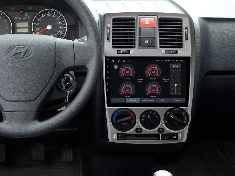 Buy Gazer T6509-TB multimedia system to Hyundai Getz 1 (TB) 2002-2011