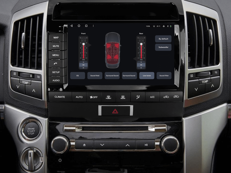 Buy Gazer T6509-TJ200/E multimedia system to Toyota Land Cruiser 200 (J200) 2007-2015