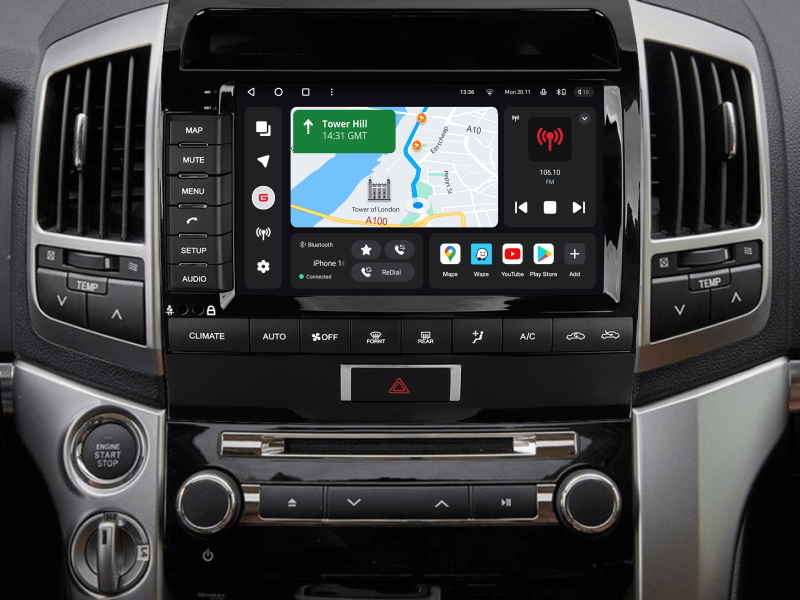 Buy Gazer T6509-TJ200/E multimedia system to Toyota Land Cruiser 200 (J200) 2007-2015