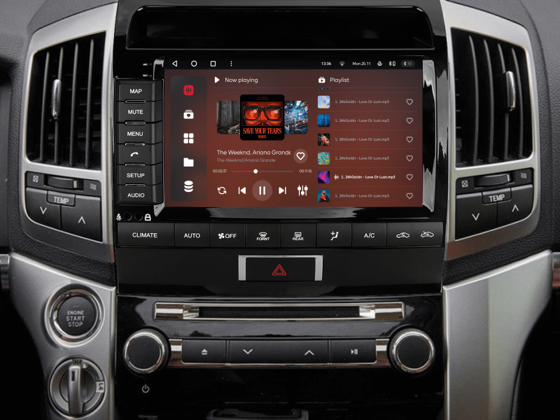 Buy Gazer T6509-TJ200/E multimedia system to Toyota Land Cruiser 200 (J200) 2007-2015