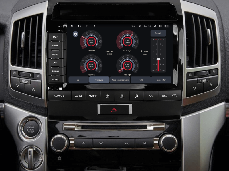 Buy Gazer T6509-TJ200/E multimedia system to Toyota Land Cruiser 200 (J200) 2007-2015