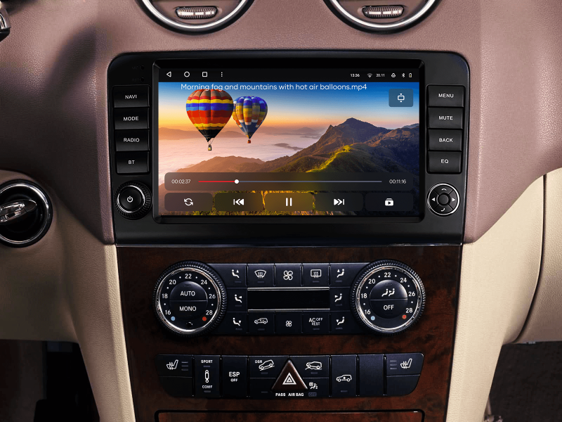 Buy Gazer T6509-W164 multimedia system to Mercedes-Benz ML, GL, ML350, GL320 (W164, X164) 2005-2009